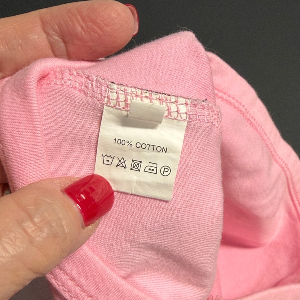 BNWOT PARISIAN PET PINK EMBROIDERED 109% COTTON “ LITTLE SISTER” DOGGY T-SHIRT - Picture 10 of 15